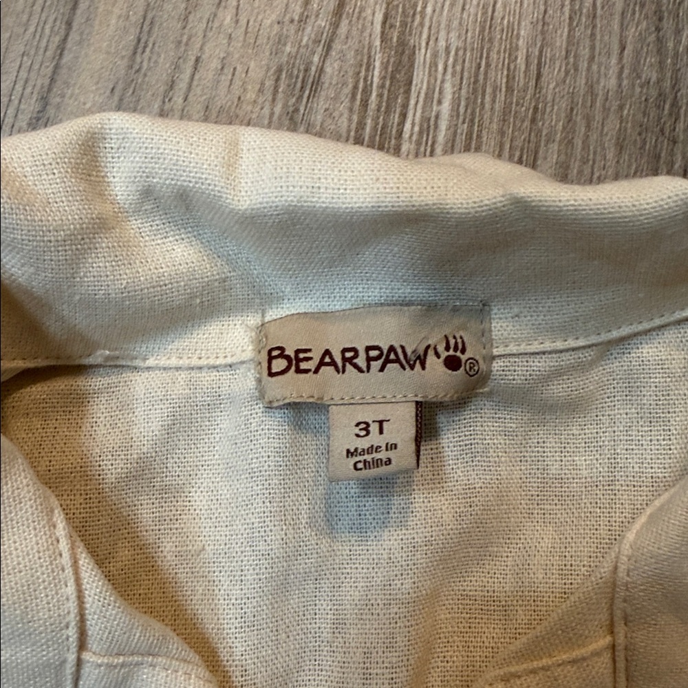 BEARPAW Toddler 2Pc Camp Lakeside Button Down Shirt & Shorts Set NWT Outdoor - Picture 6 of 12